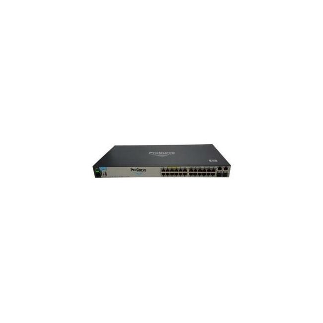J9086-60001 HP ProCurve E2610-24-PPoE 24-Ports 10/100Base-TX Managed Stackable Fast Ethernet Switch with 2 x SFP (mini-GBIC)