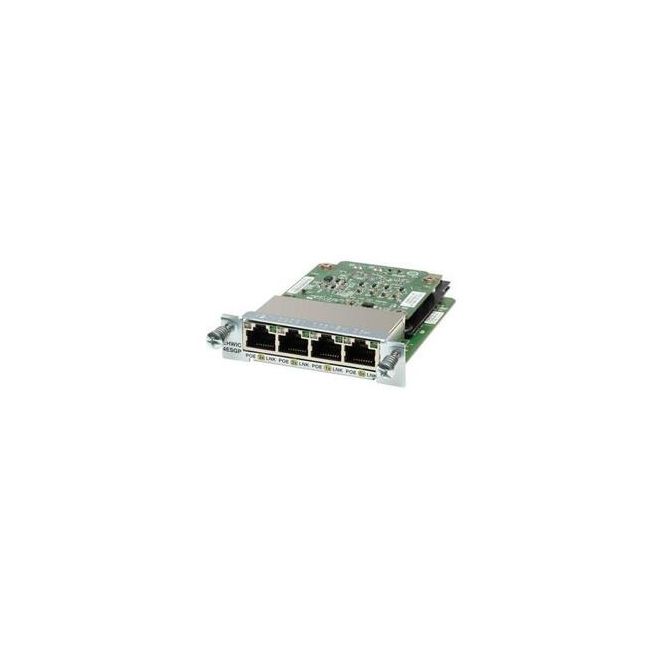 EHWIC-4ESG Cisco 4-Port 10/100/1000 Ethernet Switch Interface Card