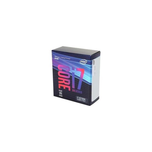 BX80684I78700K Intel Core i7 Desktop i7-8700K 6 Core 3.70GHz LGA 1151 12 MB L3 Processor
