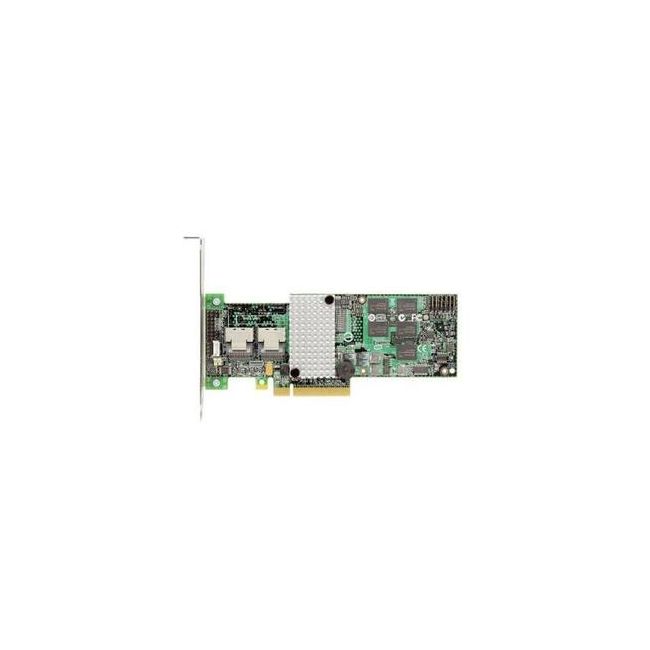 RS2BL080 Intel 512MB Cache 8-Port SAS 6Gbps / SATA 6Gbps PCI Express 2.0 x8 Low Profile MD2 RAID 0/1/5/6/10/50/60 Controller Card