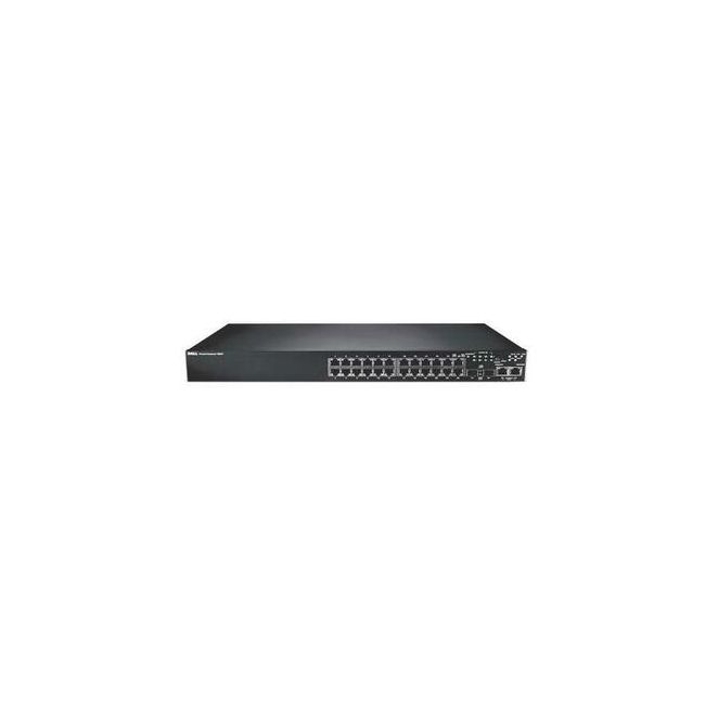 P486K Dell PowerConnect 3524 24-Ports 10/100 + 2 x Gigabit SFP + 2 x 10/100/1000 Managed Switch