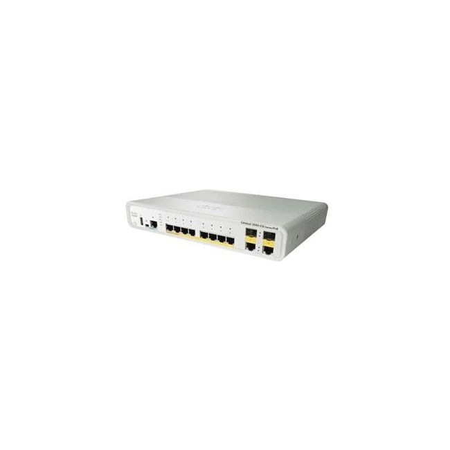 Cisco Catalyst 3560CG-8PC 8-Port PoE+ 10/100/1000Base-T + 2x SFP Layer 3 Managed Compact Gigabit Ethernet Switch