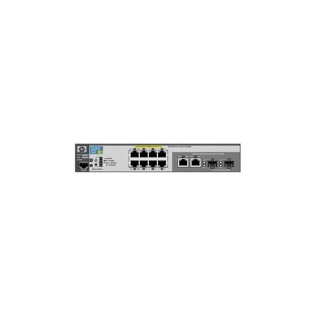 J9565A#ABA HP ProCurve 2610-8G-PoE 8-Ports Managed Stackable Fast Ethernet Switch with 2-Ports Gigabit SFP+