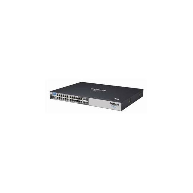 J9298-69001 HP Procurve E2520-8G-PoE 8-Ports 8 x 10/100/1000Base-T + 2 x SFP Mini-GBIC Shared 2 x 10/100/1000Base-T LAN Ethernet Switch