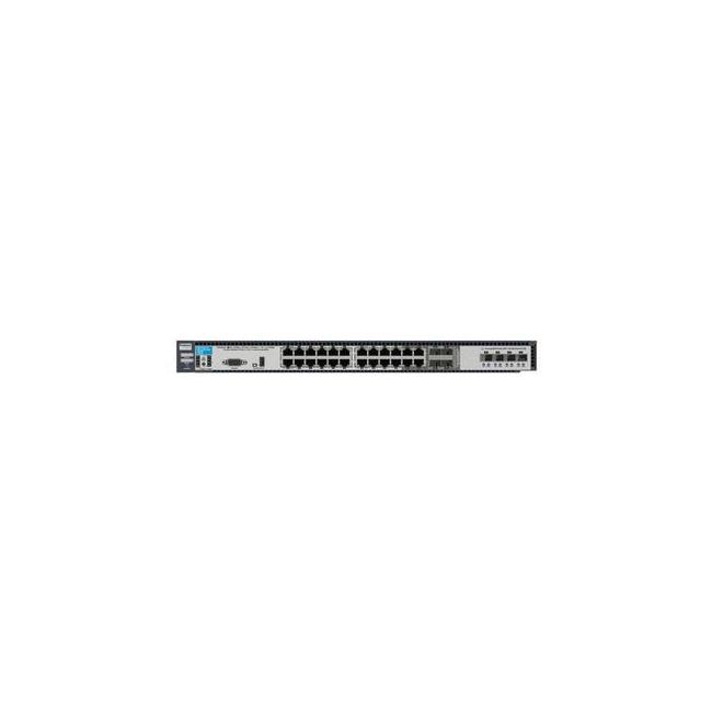 J9264A#ABA HP ProCurve 6600-24G-4XG 24-Ports Managed Stackable Layer-4 24 x10/100/1000Base-T + 4 x Shared SFP + 4 x SFP+mini Gigabit Ethernet Switch