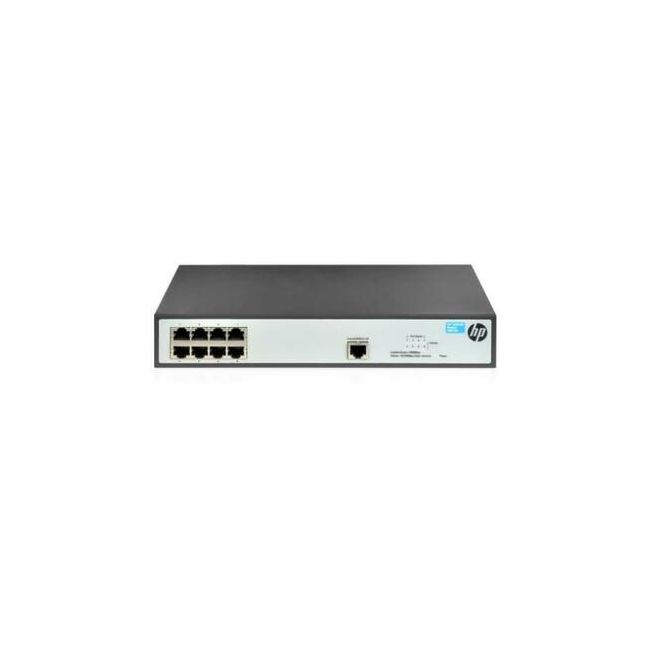 JG912A#ABA HP Office Connect 1620-8G 8 x Ports 10/100/1000Base-T Layer-2 Managed Gigabit Ethernet Network Switch