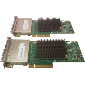 Lenovo 00MM835 Emulex LightPulse LPE31004-M6-EIO 4-Port 16Gb Fibre Channel Adapter without piping For Storwize V7000 For Storwize V7000