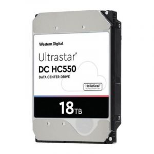 Western Digital Ultrastar DC HC550 18TB Hard Drive 3.5" Internal 512MB 7200 RPM SAS 12Gb/s 512E SE P3 (0F38353)