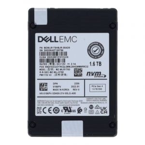 Dell 186PV 1.6TB PCIe Gen4 x4 NVMe U.2 MU SSD