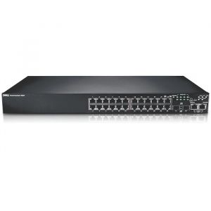 210-19768 Dell 3524P 24-Port PoE 2x Shared SFP Managed Switch