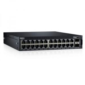 210-ADPL Dell X1026P 24-Port Gigabit Ethernet Switch 2 SFP Uplink 1U PoE