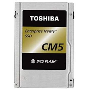 SDFME44GEB01 Toshiba CM5-R 3.84TB PCIe Gen 3.0 x4 NVMe 2.5-Inch Solid State Drive