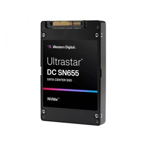 WUS5EA138ESP7E1 Western Digital Ultrastar DC SN655 3.84TB PCIe Gen4 NVMe 1.4b U.3 15mm Solid State Drive