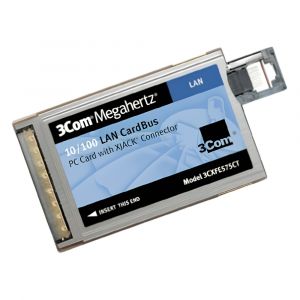 3CXFE575CT 3Com 1-Port 10/100Base-TX Fast Ethernet CardBus LAN Card