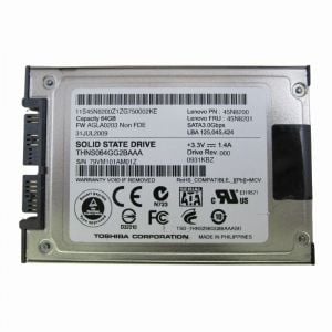 45N8200 IBM 64GB MLC SATA 3Gbps 1.8-inch Internal Solid State Drive