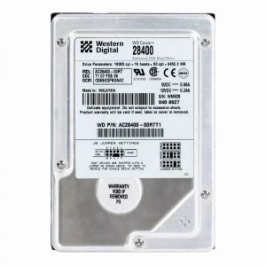 AC28400-00RT Western Digital Caviar 8.4GB 5.4K RPM EIDE 512KB Cache 3.5-inch Hard Disk Drive