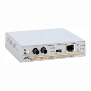 AT-MC101XL-10 Allied Telesis 100Base-TX to 100Base-FX Media Converter 2km ST