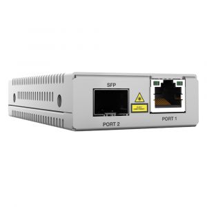 AT-MMC2000/SP-60 Allied Telesis 10/100/1000T to 100/1000X Gigabit Mini Media Converter