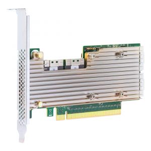 P411W-32P Broadcom PCIe 4.0 x16 NVMe Switch Adapter Supporting up to 32 NVMe SSDs