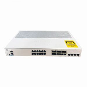 C1000-24T-4X-L Cisco Catalyst 24 x Ports 10/100/1000Base-T 4 x SFP Mini-GBIC Layer 2 Managed Gigabit Ethernet Network Switch