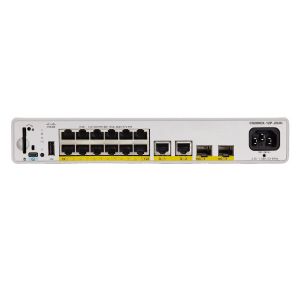 C9200CX-12P-2X2G-E Cisco Catalyst 9200CX 12x 10/100/1000 PoE+ & 2x 1000Base-T with 2x 10 Gigabit SFP+ uplink Ports Layer 3 Network Switch