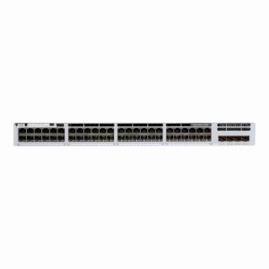 C9300L-48P-4G-E Cisco Catalyst 9300 Series C9300L-48P 48 x Ports PoE+ 10/100/1000Base-T + 4 x SFP Ports Layer 3 Managed Rack-mountable Gigabit Ethernet Network Switch