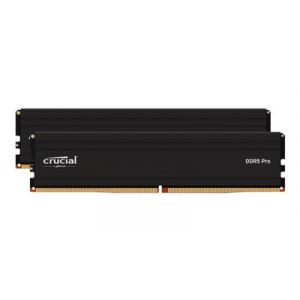 Crucial CP2K48G56C46U5 96GB (2x48GB) 5600MT/s PC5-44800 DIMM 288-pin Unbuffered DDR5 Memory kit