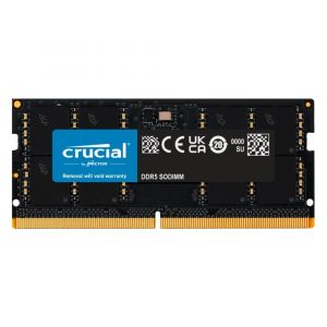 CT64G64C52CU5 Crucial 64GB DDR5 6400MHz Non-ECC DIMM Memory