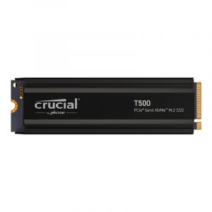 Crucial CT2000T500SSD5 T500 2TB NVMe M.2 (2280) Internal SSD with Heatsink