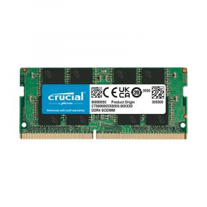 Crucial 8GB 2400MHz DDR4 PC4-19200 Non-ECC CL17 260-Pin SoDimm 1.2V Single Rank x8 Memory Module