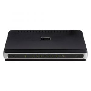 DES-1108 D-Link 8-Port 10/100 Mbps Ethernet Switch Compact Design