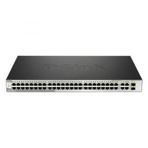 DES-1210-52 D-Link 48-Port 10/100Base-TX + 2x1GbE RJ-45 Combo Layer 2 Switch