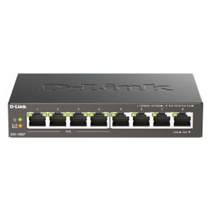 DGS-1008P D-Link 8-Port Gigabit PoE Switch 4 PoE Ports 10/100/1000Base-T