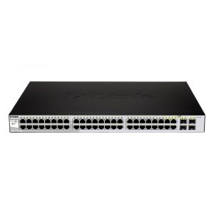 DGS-1210-48/E D-Link 48-Port Layer 2 Gigabit Switch 44x 1000Base-T 4x Combo SFP