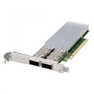 540-BDOO Dell Intel E810-CQDA2 Dual-Port 100GbE QSFP28 PCIe Network Adapter (GNSS Precision Timing)