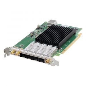 540-BDVD Dell Intel E810-XXVDA4T Quad-Port 25GbE SFP28 PCIe Network Adapter (IEEE 1588 PTP