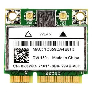 K5Y6D Dell Draft-N 802.11a/b/g/n Mini PCIe WLAN Card