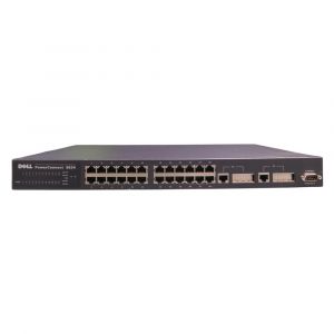 PC3024 Dell PowerConnect 3024 24-Port 100BTX + 2-Port Gigabit 1U Switch