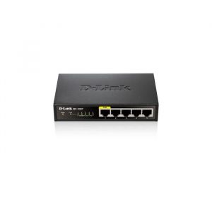 DES-1005P D-Link 5-Port 10/100/1000Base-T Unmanaged Fast Ethernet Switch