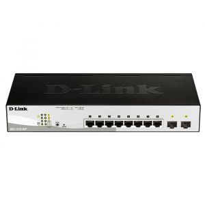 DGS-1210-08P D-Link 8-Port PoE Gigabit Switch 2 SFP Layer 2 Unmanaged