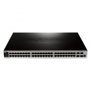 DGS-3620-52P/EI D-Link 48-Port 1000Base-T + 4 Combo SFP+ Layer 3 Switch