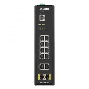 DIS-200G-12S D-Link 10x 10/100/1000Base-T & 2x SFP Industrial Smart Managed Switch