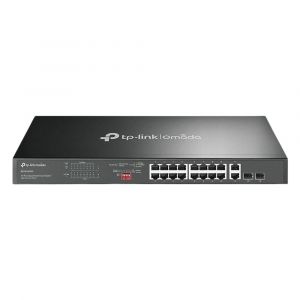 DS1018GMP TP-Link 18-Port Gigabit PoE+ Switch 2x 1000Base-X SFP 1U Rack