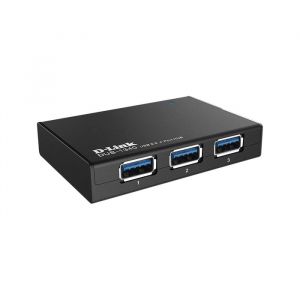 DUB-1340/E D-Link 4-Port USB 3.0 SuperSpeed Hub