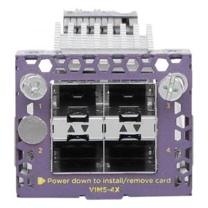 VIM5-4X Extreme Networks 4x 10GbE SFP+ Interface Module 5