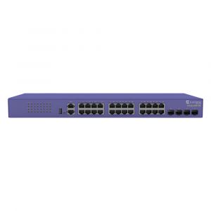 X435-24P-4S Extreme Networks 24-Port PoE+ RJ-45 Switch with 4 SFP Slots