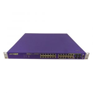 X450E-24P Extreme Networks 24-Port PoE Gigabit Layer 2 Switch with 4 SFP Uplinks