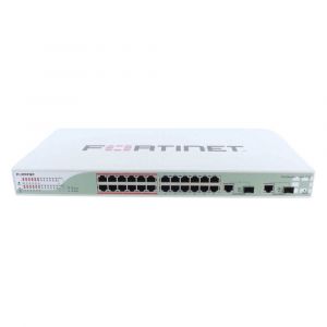 FS-124B-POE Fortinet 24-Port Fast Ethernet PoE Managed Switch