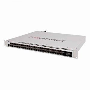 FS-548B Fortinet FortiSwitch 48 x Ports 1GbE RJ-45 + 4 x Ports 10GbE SFP+ + 2 x Ports 40GbE QSFP+ Layer 3 Managed Gigabit Ethernet Network Switch