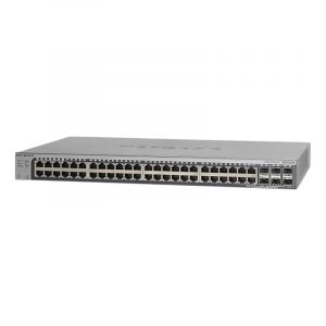 GS752TS Netgear ProSafe 48 x Ports 10/100/1000Base-T + 2 x Ports Combo SFP + 4 x Ports SFP Layer3 Managed 1U Rack-mountable Gigabit Ethernet Network Switch
